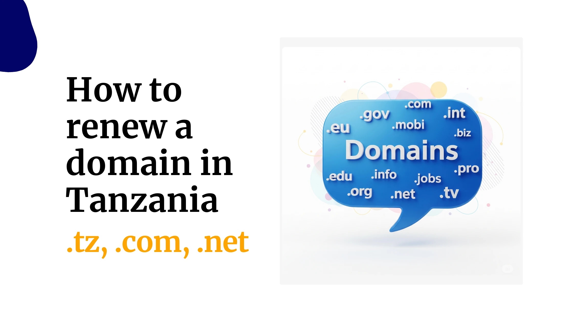 renew a domain