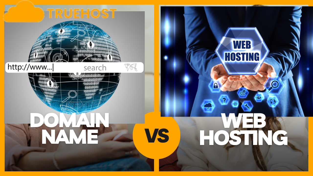 Difference Between a Domain Name and Web Hosting