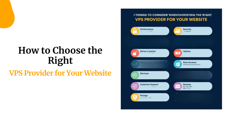 10 Things to Consider When Choosing the Best VPS Hosting Provider