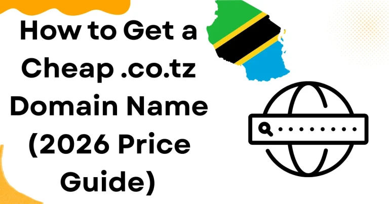 How to Get a Cheap .co.tz Domain Name (2026 Price Guide)